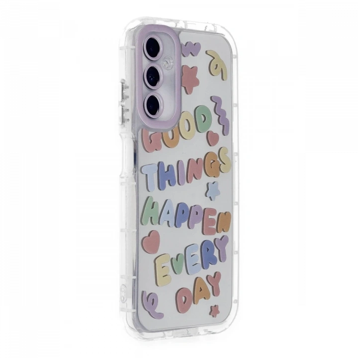 BFS  Samsung Galaxy A25 5G Kılıf Reflexion Desenli Kapak - Desen 7