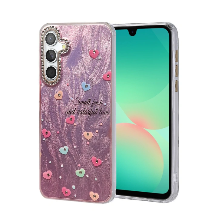 BFS  Samsung Galaxy A26 Kılıf Blade Aynalı Desenli Kapak - Desen 8