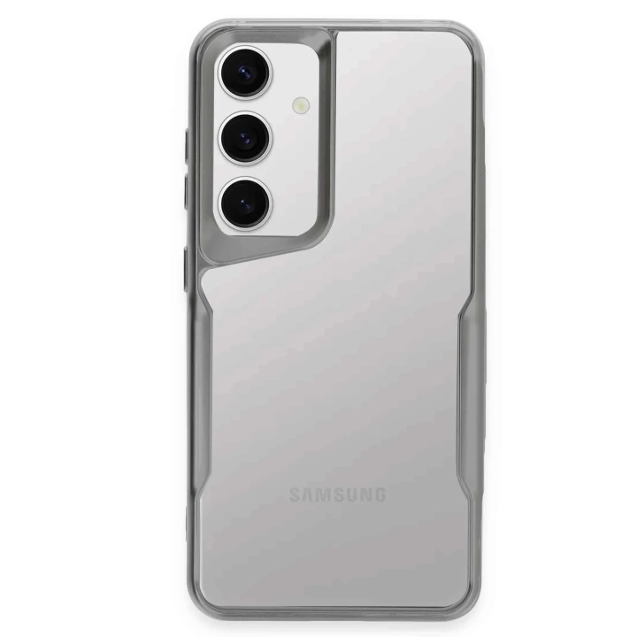 BFS  Samsung Galaxy A26 Kılıf Boyi Silikon Kapak - Gümüş
