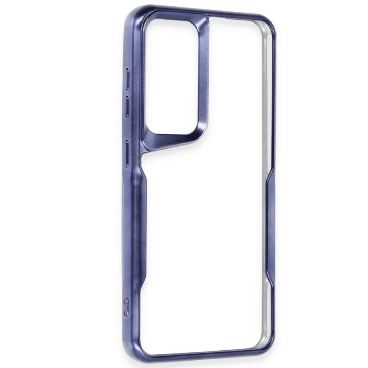 BFS  Samsung Galaxy A26 Kılıf Boyi Silikon Kapak - Lacivert
