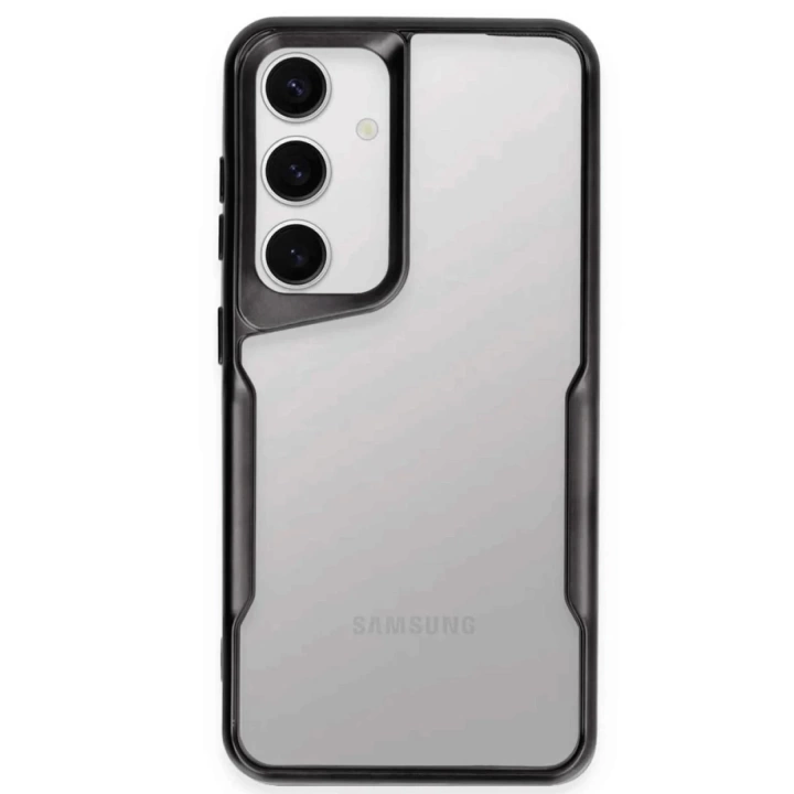 BFS  Samsung Galaxy A26 Kılıf Boyi Silikon Kapak - Siyah