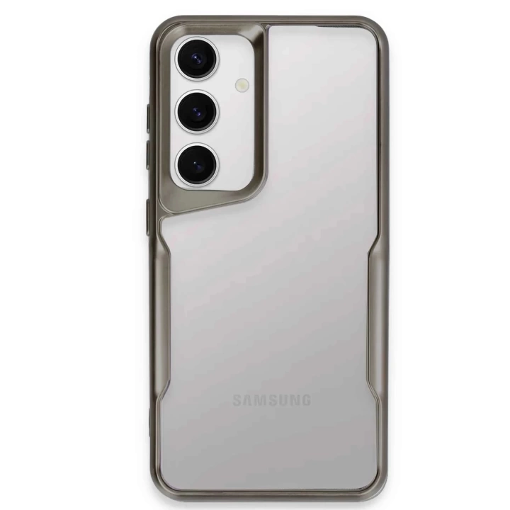 BFS  Samsung Galaxy A26 Kılıf Boyi Silikon Kapak - Titan Gri