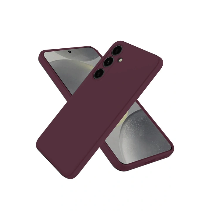 BFS  Samsung Galaxy A26 Kılıf First Silikon - Mürdüm