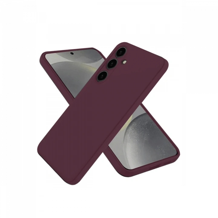 BFS  Samsung Galaxy A26 Kılıf First Silikon - Mürdüm