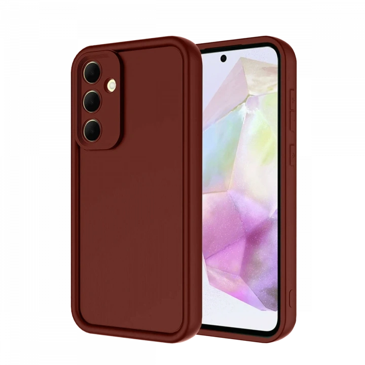 BFS  Samsung Galaxy A26 Kılıf Viera Silikon - Bordo