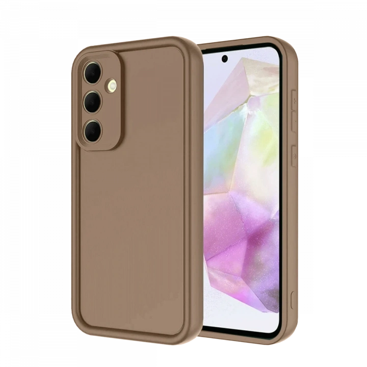 BFS  Samsung Galaxy A26 Kılıf Viera Silikon - Kahverengi