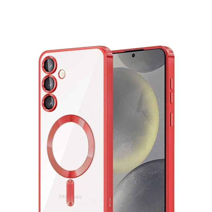 BFS  Samsung Galaxy A26 Kross Magneticsafe Kapak - Kırmızı