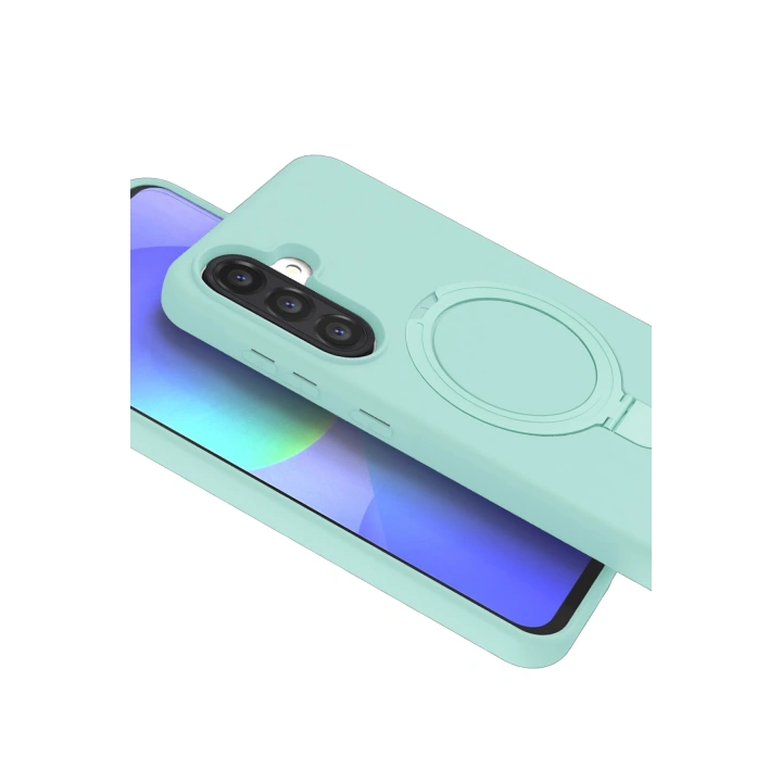 BFS  Samsung Galaxy A26 Regal Magsafe Standlı Kapak - Su Yeşili
