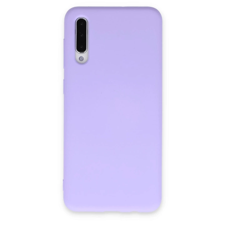 BFS  Samsung Galaxy A30S Kılıf Nano içi Kadife Silikon - Lila