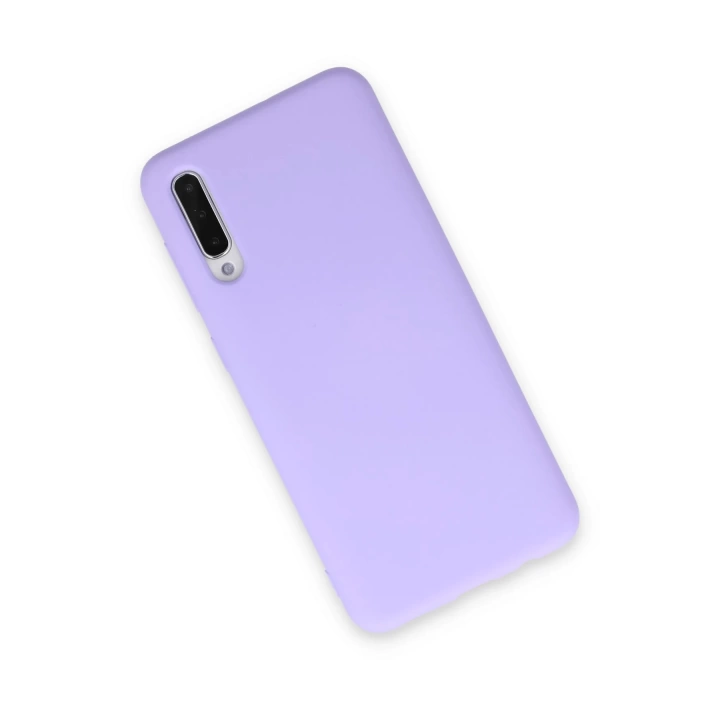 BFS  Samsung Galaxy A30S Kılıf Nano içi Kadife Silikon - Lila