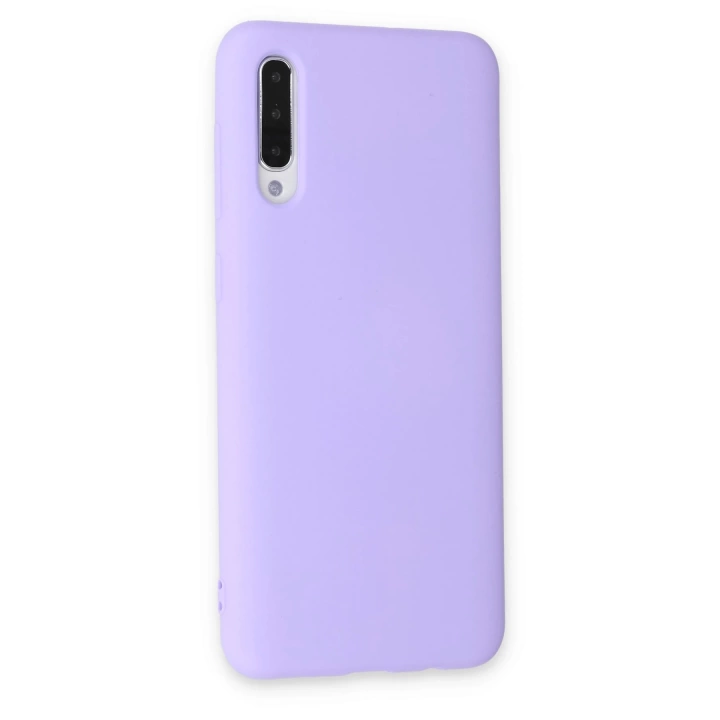 BFS  Samsung Galaxy A30S Kılıf Nano içi Kadife Silikon - Lila