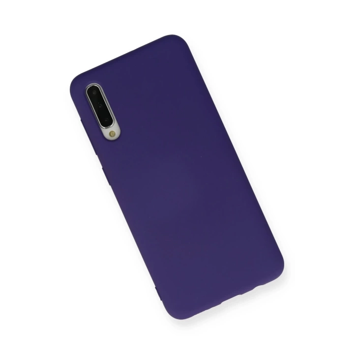 BFS  Samsung Galaxy A30S Kılıf Nano içi Kadife Silikon - Mor
