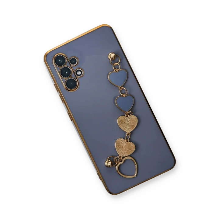 BFS  Samsung Galaxy A32 Kılıf Esila Silikon - Gri