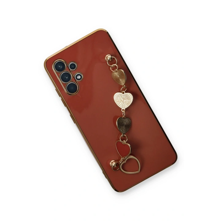 BFS  Samsung Galaxy A32 Kılıf Esila Silikon - Kırmızı