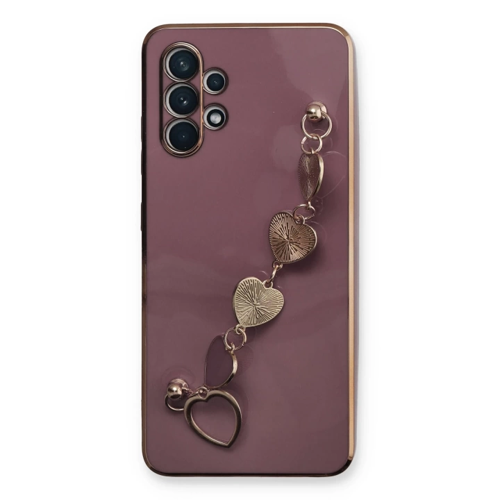 BFS  Samsung Galaxy A32 Kılıf Esila Silikon - Mor