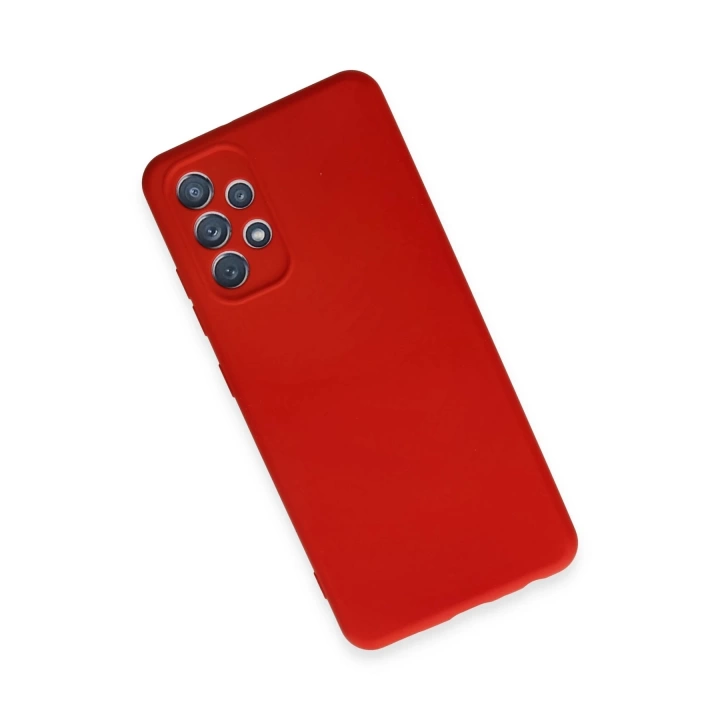 BFS  Samsung Galaxy A32 Kılıf First Silikon - Kırmızı