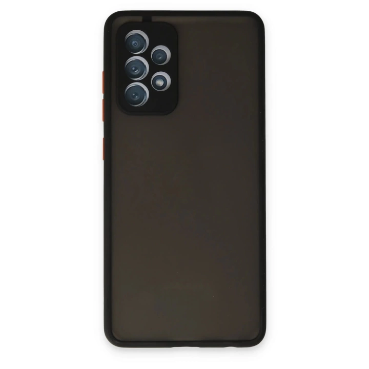 BFS  Samsung Galaxy A32 Kılıf Montreal Silikon Kapak - Siyah