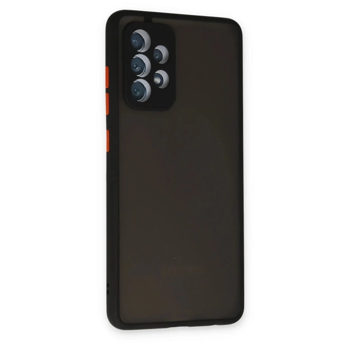 BFS  Samsung Galaxy A32 Kılıf Montreal Silikon Kapak - Siyah
