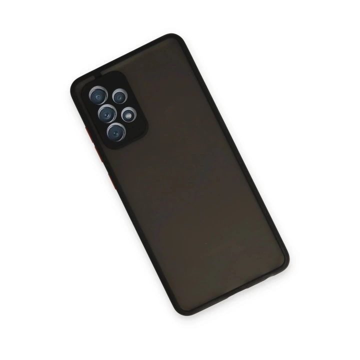 BFS  Samsung Galaxy A32 Kılıf Montreal Silikon Kapak - Siyah