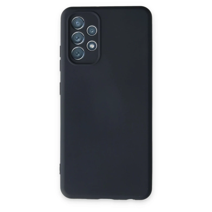 BFS  Samsung Galaxy A32 Kılıf Nano içi Kadife Silikon - Lacivert