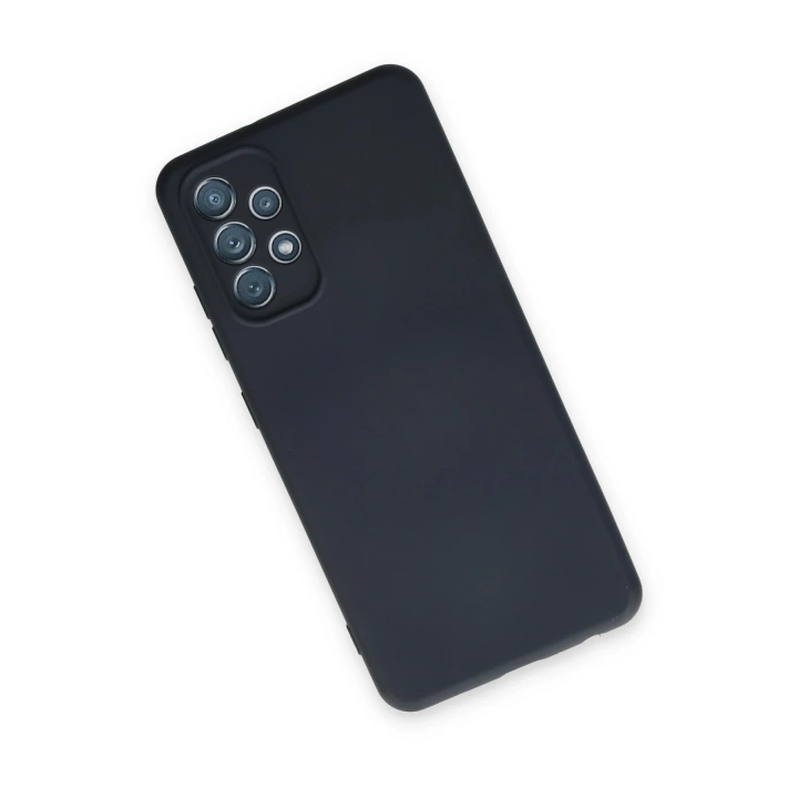 BFS  Samsung Galaxy A32 Kılıf Nano içi Kadife Silikon - Lacivert