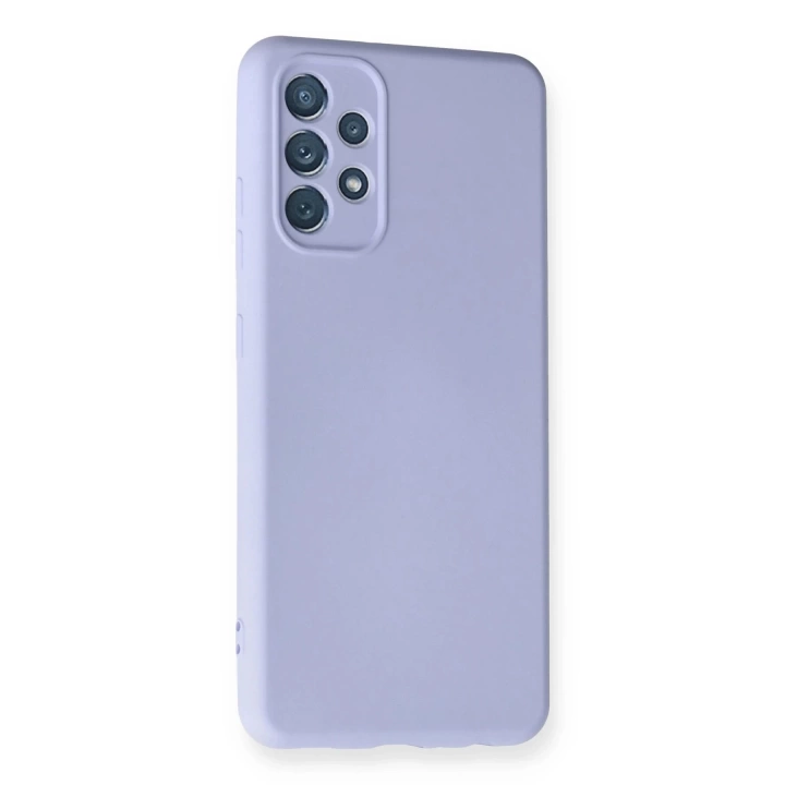 BFS  Samsung Galaxy A32 Kılıf Nano içi Kadife Silikon - Lila