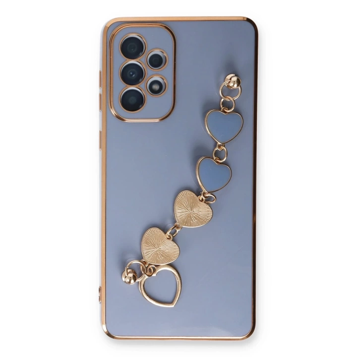 BFS  Samsung Galaxy A33 5G Kılıf Esila Silikon - Gri