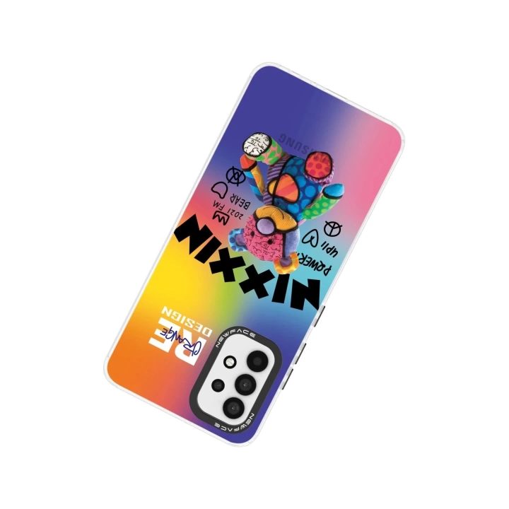 BFS  Samsung Galaxy A33 5G Kılıf Estoril Desenli Kapak - Estoril - 11