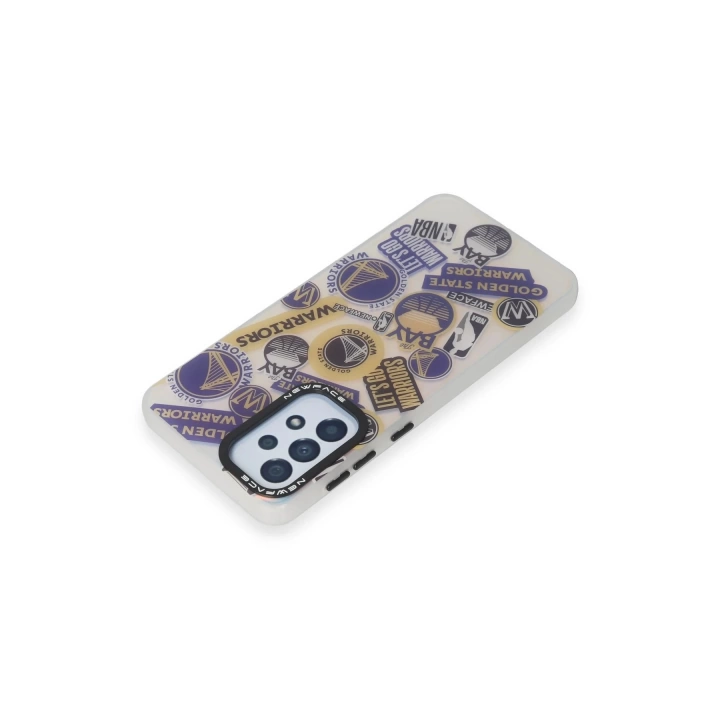 BFS  Samsung Galaxy A33 5G Kılıf Estoril Desenli Kapak - Estoril - 13