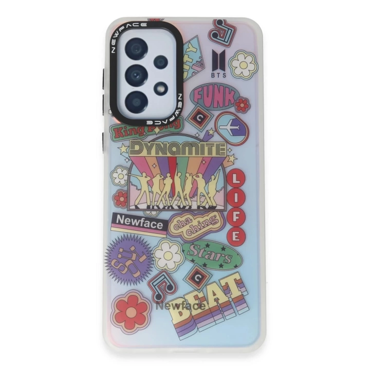 BFS  Samsung Galaxy A33 5G Kılıf Estoril Desenli Kapak - Estoril - 14