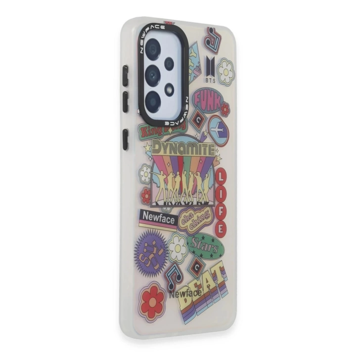 BFS  Samsung Galaxy A33 5G Kılıf Estoril Desenli Kapak - Estoril - 14