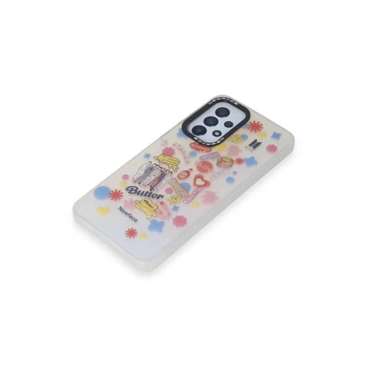 BFS  Samsung Galaxy A33 5G Kılıf Estoril Desenli Kapak - Estoril - 16