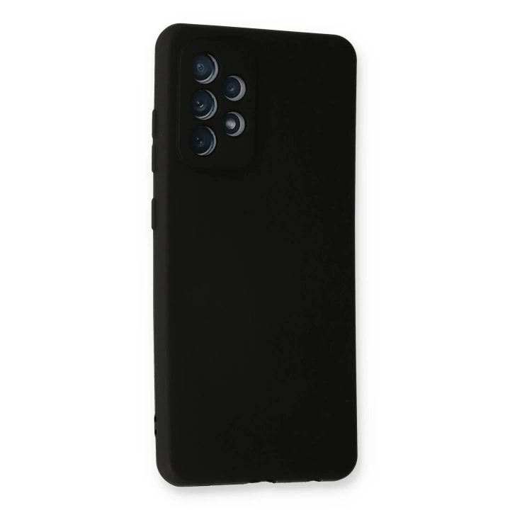 BFS  Samsung Galaxy A33 5G Kılıf First Silikon - Siyah