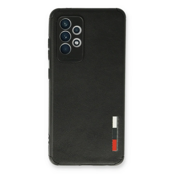 BFS  Samsung Galaxy A33 5G Kılıf Loop Deri Silikon - Siyah