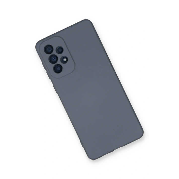 BFS  Samsung Galaxy A33 5G Kılıf Nano içi Kadife Silikon - Gri