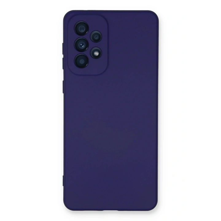 BFS  Samsung Galaxy A33 5G Kılıf Nano içi Kadife Silikon - Mor