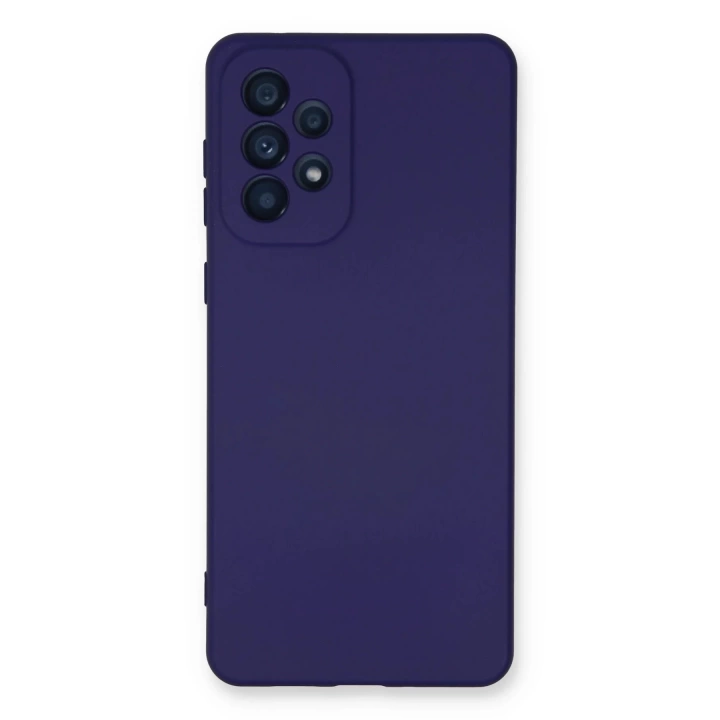 BFS  Samsung Galaxy A33 5G Kılıf Nano içi Kadife Silikon - Mor