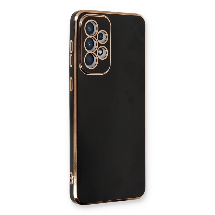 BFS  Samsung Galaxy A33 5G Kılıf Volet Silikon - Siyah