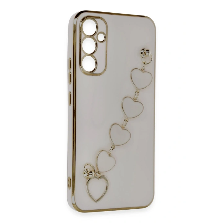 BFS  Samsung Galaxy A34 5G Kılıf Esila Silikon - Pudra