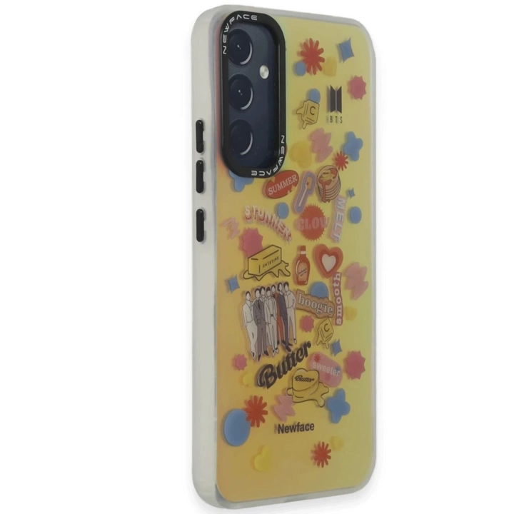 BFS  Samsung Galaxy A34 5G Kılıf Estoril Desenli Kapak - Estoril - 16