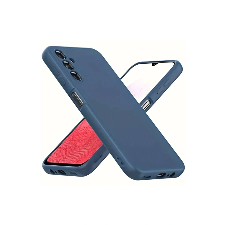 BFS  Samsung Galaxy A34 5G Kılıf First Silikon - Lacivert