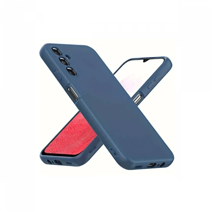 BFS  Samsung Galaxy A34 5G Kılıf First Silikon - Lacivert