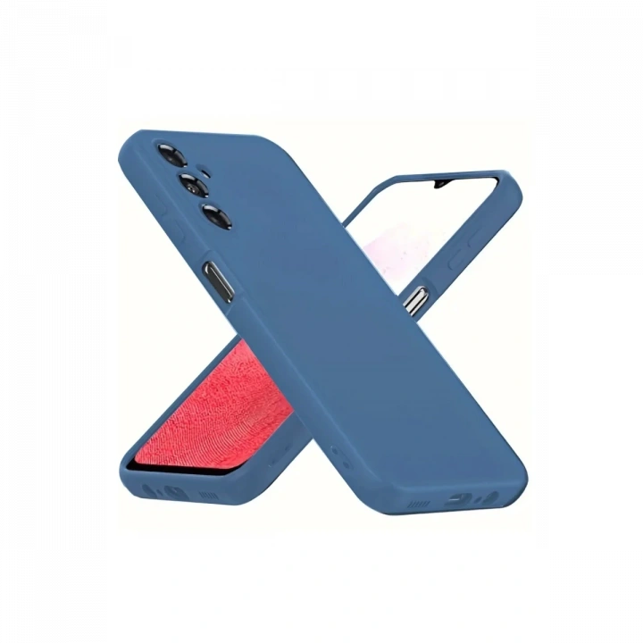 BFS  Samsung Galaxy A34 5G Kılıf First Silikon - Mavi