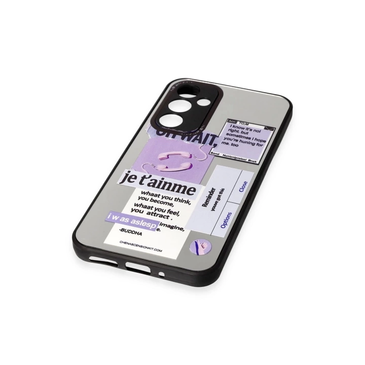 BFS  Samsung Galaxy A34 5G Kılıf Mirror Desenli Kapak - Mirror - 4