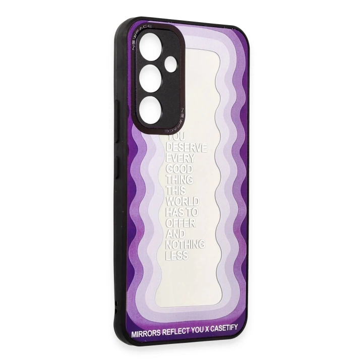 BFS  Samsung Galaxy A34 5G Kılıf Mirror Desenli Kapak - Mirror - 5