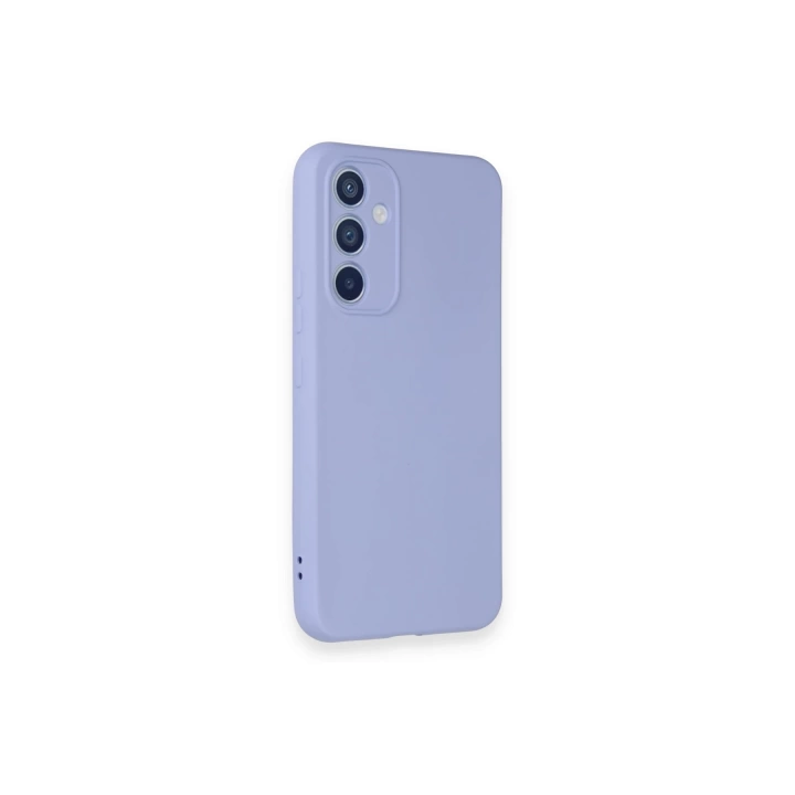 BFS  Samsung Galaxy A34 5G Kılıf Nano içi Kadife Silikon - Lila