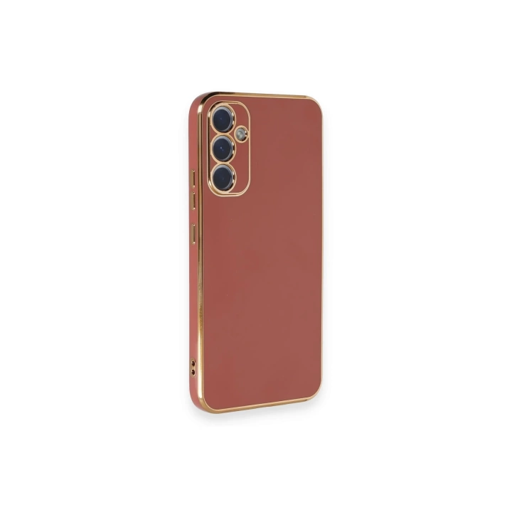 BFS  Samsung Galaxy A34 5G Kılıf Volet Silikon - Kırmızı