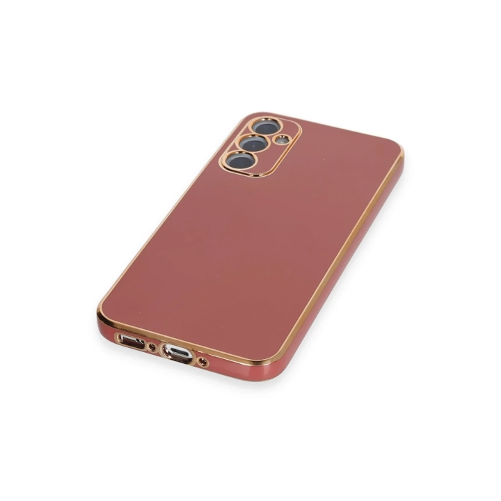 BFS  Samsung Galaxy A34 5G Kılıf Volet Silikon - Kırmızı