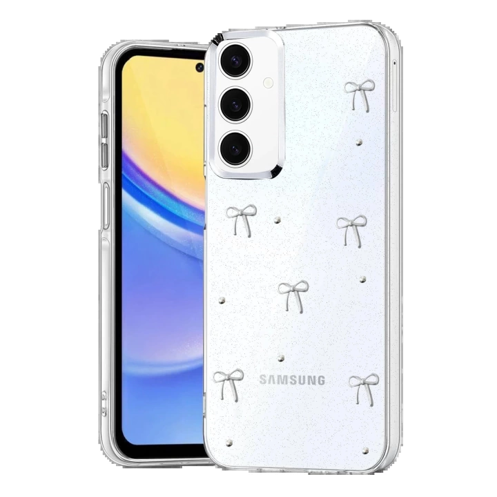 BFS Samsung Galaxy A35 5G Fiyonk Desenli Kapak - Desen 6