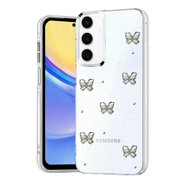 BFS  Samsung Galaxy A35 5G Fiyonk Desenli Kapak - Desen 9